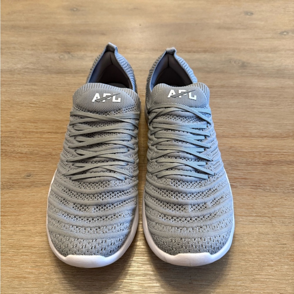 APL Light Gray Knit Sneakers